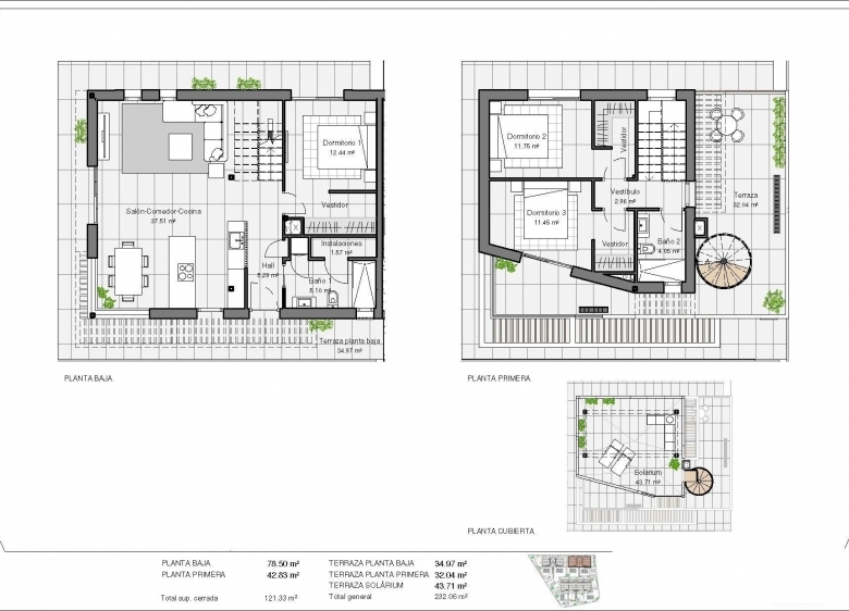 VILLA PAREADA DE 3 DORMITORIOS CON SOLARIUM Y PISCINA PRIVADA  EN POLOP.