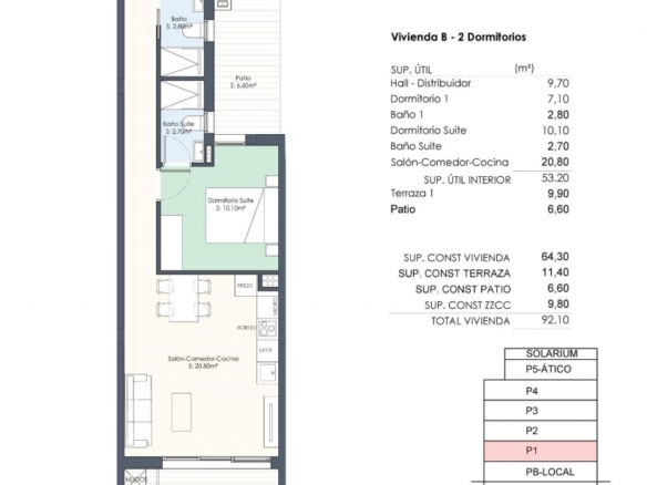 APARTAMENTO DE NUEVA CONSTRUCCIÓN EN TORREVIEJA