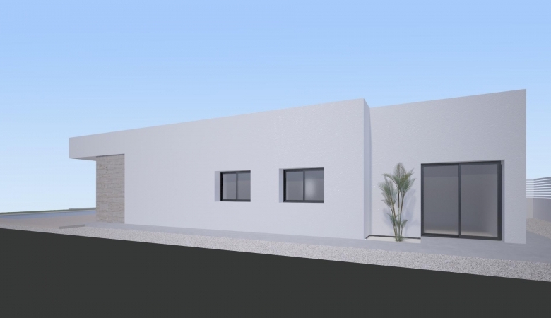 VILLA MODERNA DE NUEVA CONSTRUCCIÓN CON 3 DORMITORIOS Y PISCINA PRIVADA EN ASPE