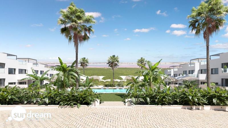 g_39804-6-14 BUNGALOW DE PLANTA ALTA CON 2 DORM. CON VISTAS A LA LAGUNA ROSA EN LOS BALCONES(TORREVIEJA)