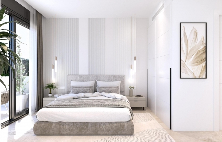 BUNGALOW DE PLANTA ALTA CON 2 DORM. CON VISTAS A LA LAGUNA ROSA EN LOS BALCONES(TORREVIEJA)