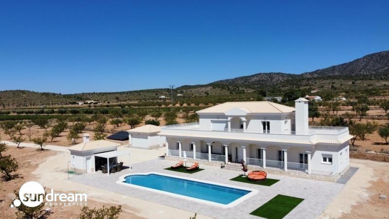 g_39828-13-1 VILLA DE ESTILO TRADICIONAL CON 6 DORMITORIOS DE NUEVA CONSTRUCCIÓN EN PINOSO