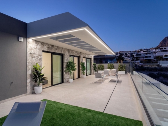 NUEVO COMPLEJO RESIDENCIAL DE APARTAMENTOS DE 2 DORMITORIOS CON VISTAS AL MAR EN FINESTRAT