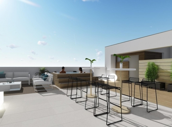 FANTÁSTICO ÁTICO DE NUEVA CONSTRUCCIÓN A TAN SOLO 5 MIN.DE LA PLAYA  EN TORREVIEJA