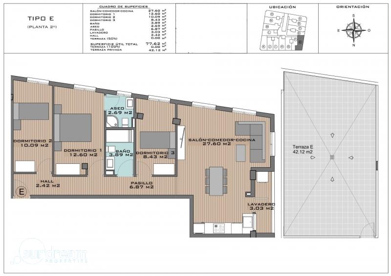 g_39880-18-8 ATICO DE 3 DORMITORIOS DE NUEVA CONSTRUCCIÓN EN ALGORFA