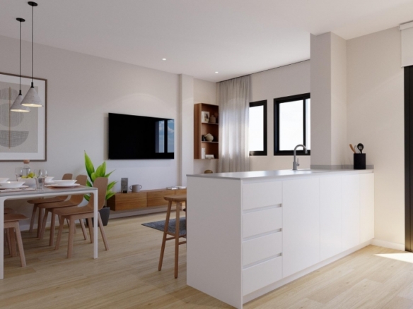 APARTAMENTO DE NUEVA CONSTRUCCIÓN DE 2 DORMITORIOS EN ALGORFA