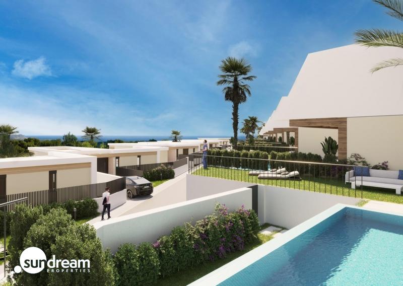 NUEVAS VILLAS DE UNA SOLA PLANTA CON VISTAS EXCLUSIVAS AL MAR EN POLOP