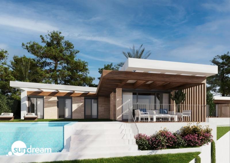 NUEVAS VILLAS DE UNA SOLA PLANTA CON VISTAS EXCLUSIVAS AL MAR EN POLOP