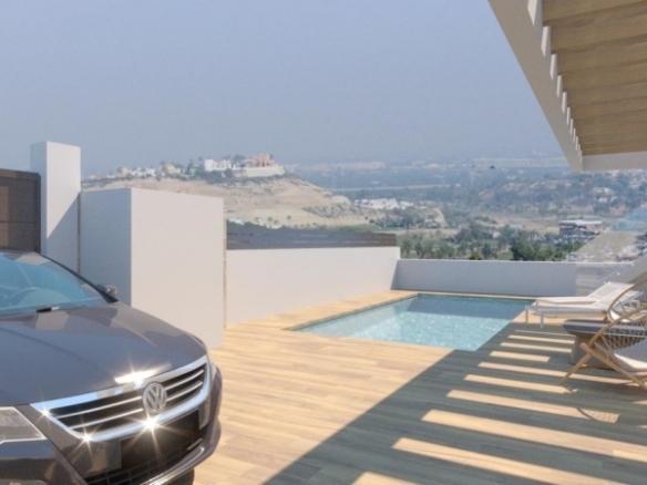 PRECIOSA VILLA DE 3 DORMITORIOS CON VISTAS AL CAMPO DE GOLF EN ROJALES