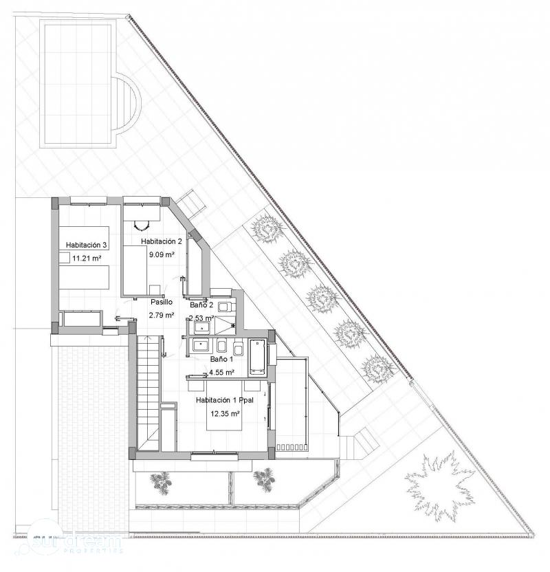 g_39902-3-7 VILLA PAREADA DE NUEVA CONSTRUCCIÓN DE 4 DORMITORIOS EN LOS ALCAZARES