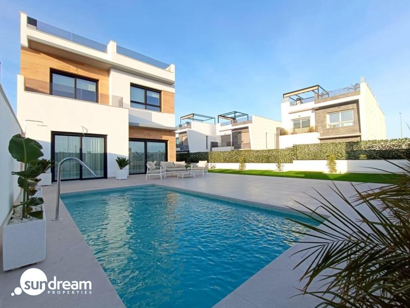 g_40031-14-1 Chalet adosado con piscina privada a la venta en Benijófar(Alicante)