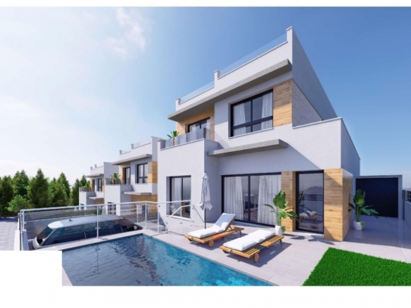 Chalet adosado con piscina privada a la venta  en Benijófar(Alicante)