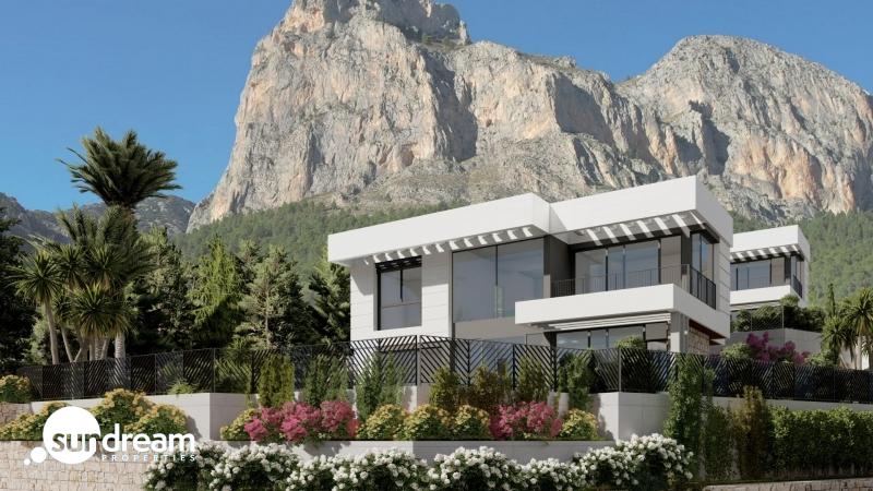 g_40055-13-7 Chalet de nueva construcción en una sola planta a la venta en Polop, Alicante