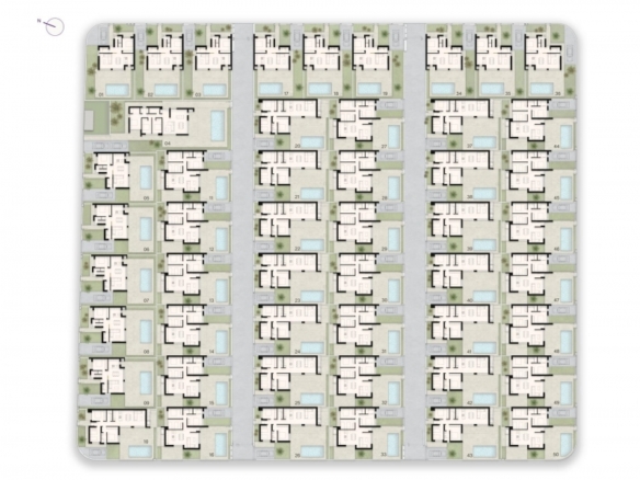 Chalet independiente en una sola planta con piscina privada a la venta en Ciudad Quesada(Alicante).