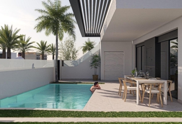 Bungalow de planta baja de 3 dormitorios a la venta en San Pedro del Pinatar