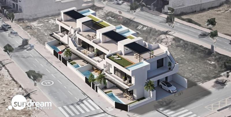 Bungalow de planta baja de 3 dormitorios a la venta en San Pedro del Pinatar