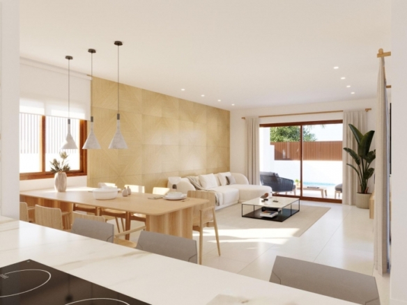 Villa de 4 dormitorios de nueva construcción en Golf Resort, Orihuela