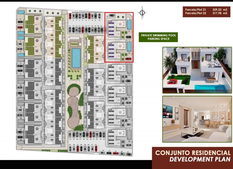Villa de 4 dormitorios de nueva construcción en Golf Resort, Orihuela