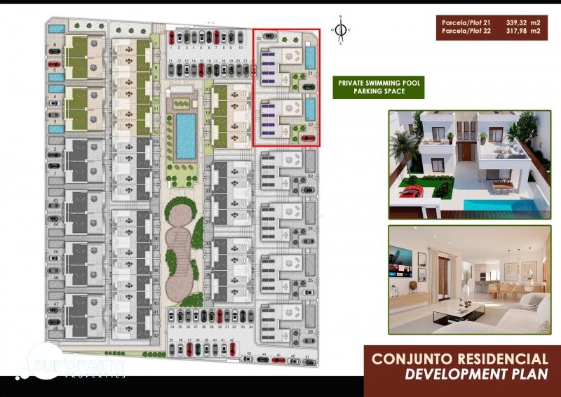 g_40099-6-6 Villa de 4 dormitorios de nueva construcción en Golf Resort, Orihuela