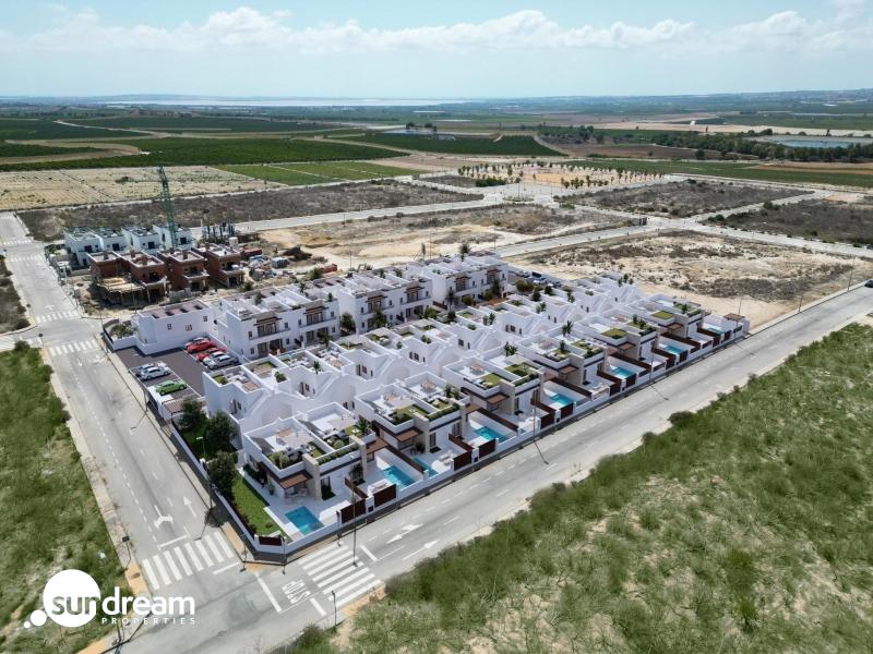 g_40100-5-6 Vivienda pareada de 2 dormitorios de nueva construcción en Golf Resort, Orihuela