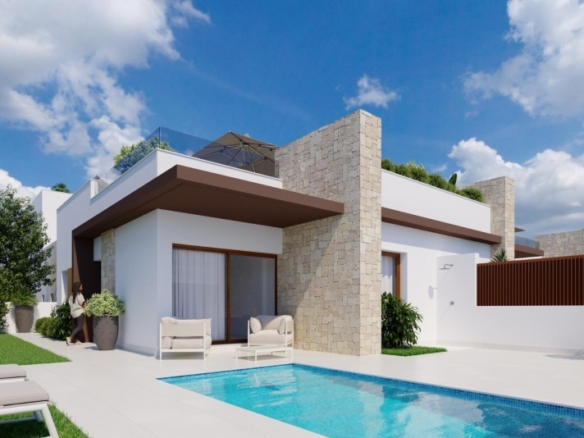 Vivienda pareada de 2 dormitorios de nueva construcción en Golf Resort, Orihuela
