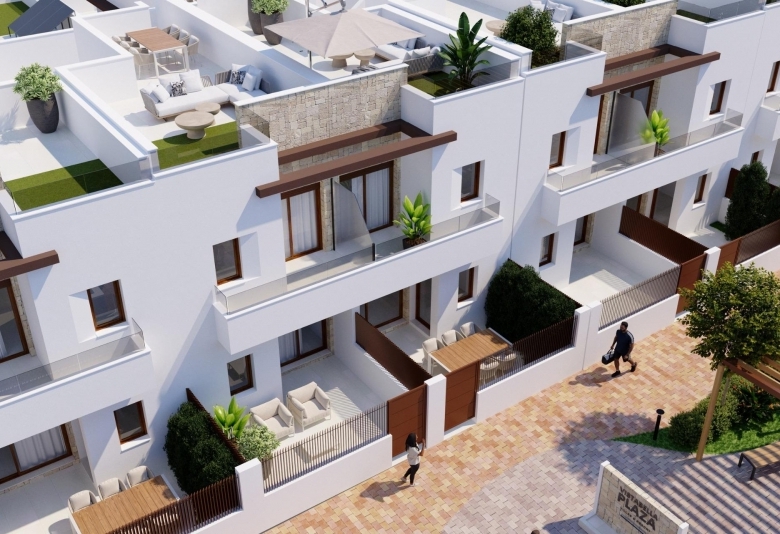 Adosado de 3 dormitorios de nueva construcción en Golf Resort, Orihuela