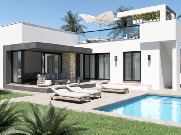 VILLA DE NUEVA CONSTRUCCIÓN CON 3 DORMITORIOS EN ELS POBLETS(DENIA)