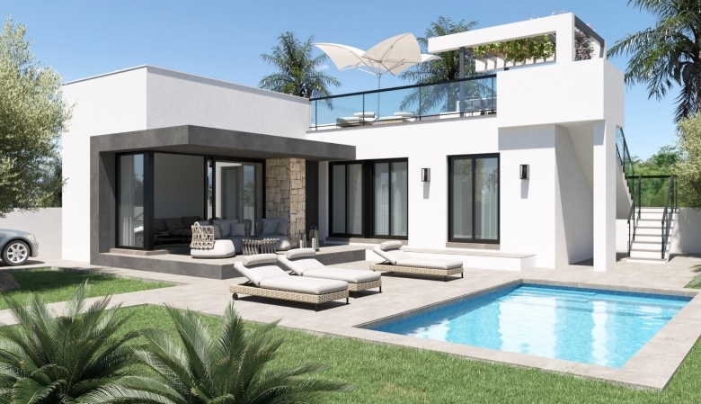VILLA DE NUEVA CONSTRUCCIÓN CON 3 DORMITORIOS EN ELS POBLETS(DENIA)