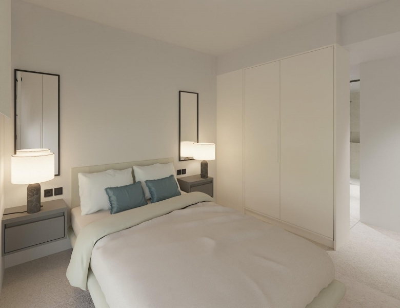 Bungalow de planta baja de 2 dorm. y semisótano a 300m de la playa en La Mata, Torrevieja