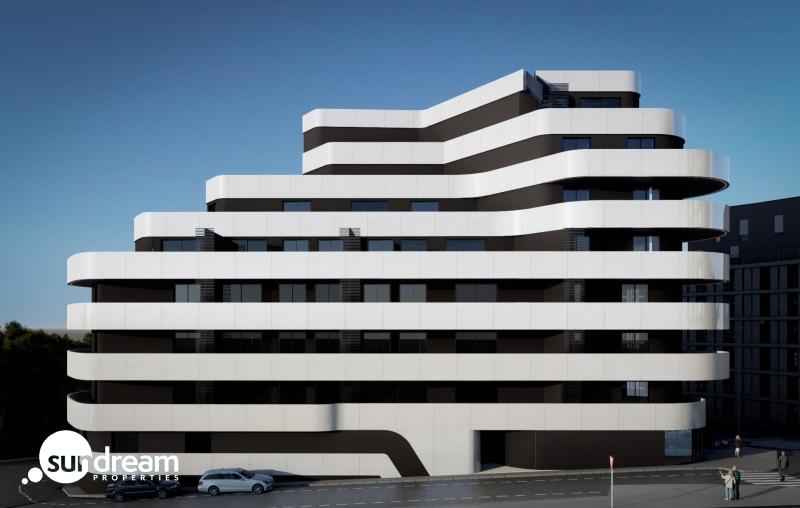 Ático de nueva construcción de 1 dormitorio a la venta a pocos pasos de la playa en Calpe.