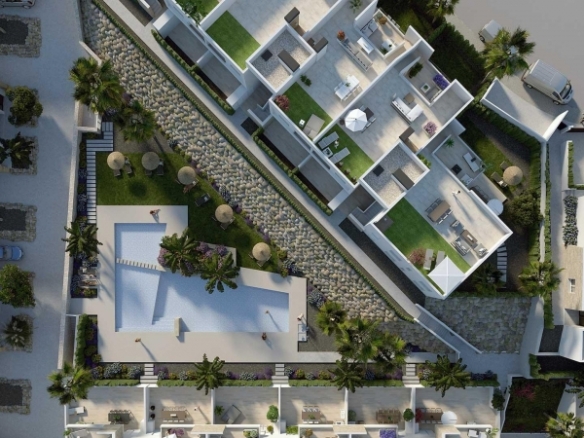 Bungalow en venta piscina y solárium Golf Resort Algorfa