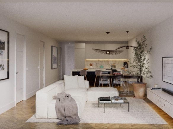 Apartamento nuevo de 2 dormitorios a la venta en Hondón de las Nieves