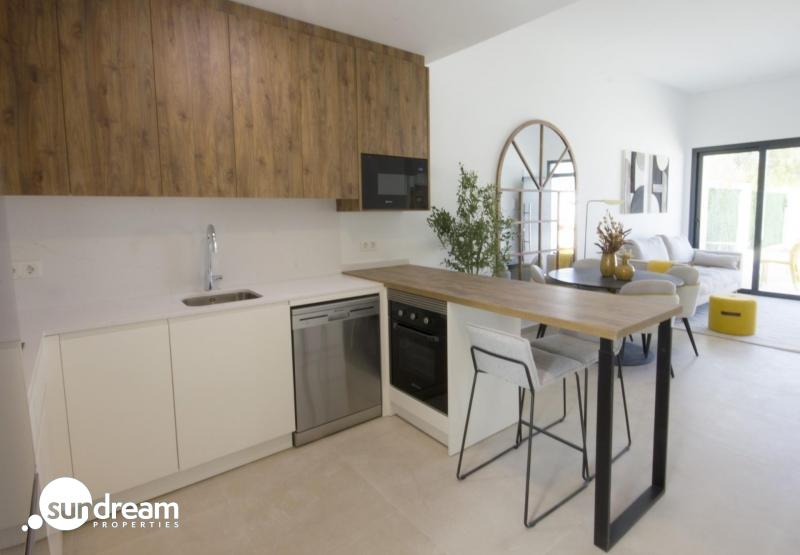 Bungalow en venta obra nueva con piscina San Fulgencio