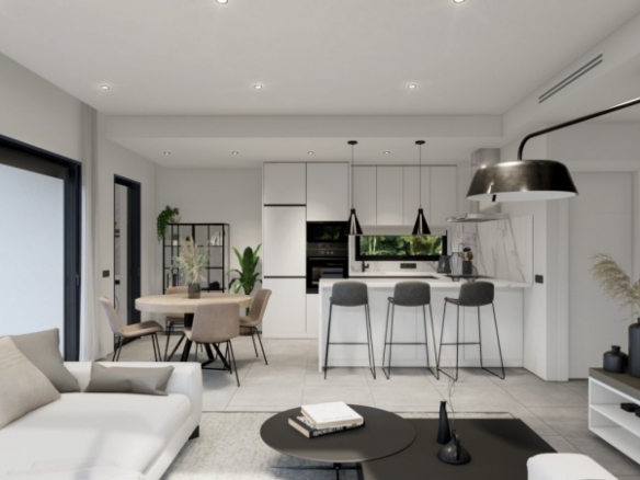 Villa en venta obra nueva con piscina en Orihuela Costa