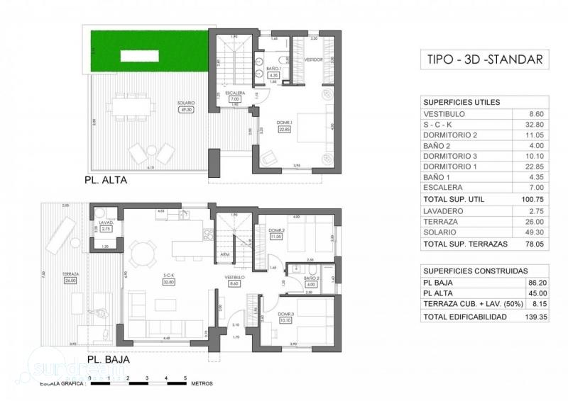 g_40466-4-9 Villa en venta obra nueva con piscina en Orihuela Costa