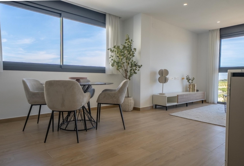 Villa obra nueva venta con piscina La Finca Golf Algorfa