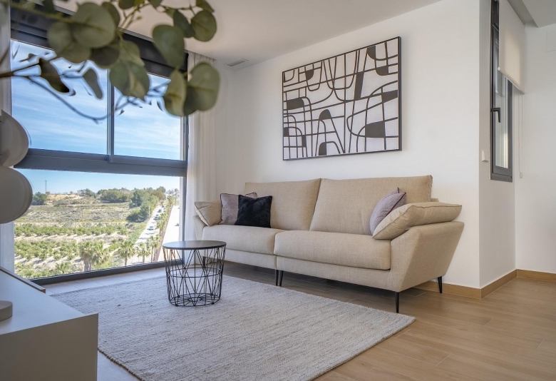 Villa obra nueva venta con piscina La Finca Golf Algorfa