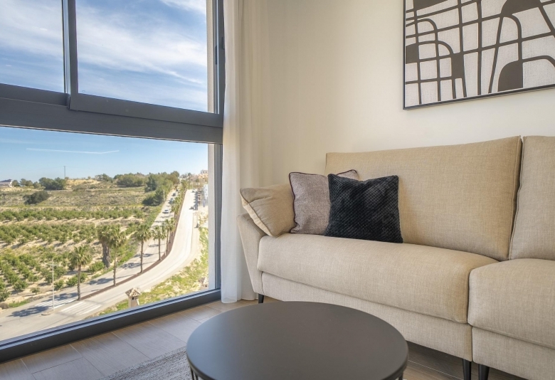 Villa obra nueva venta con piscina La Finca Golf Algorfa