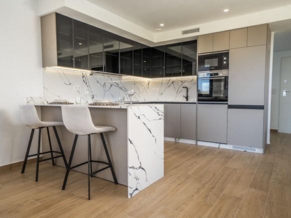 Villa obra nueva venta con piscina La Finca Golf Algorfa