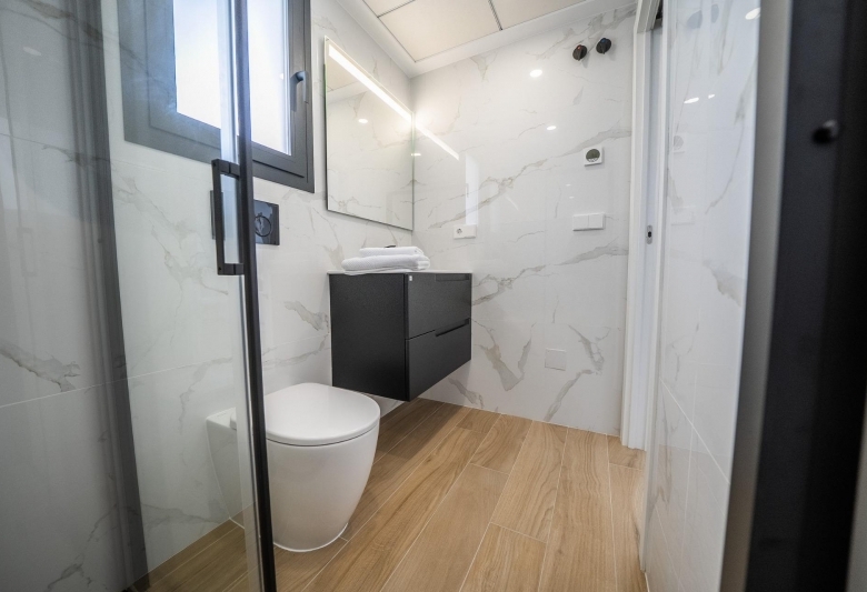 Villa obra nueva venta con piscina La Finca Golf Algorfa