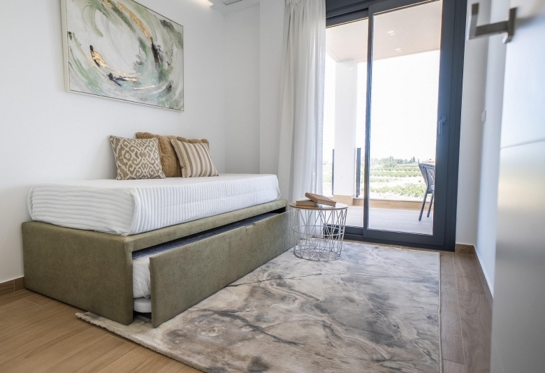 Villa obra nueva venta con piscina La Finca Golf Algorfa