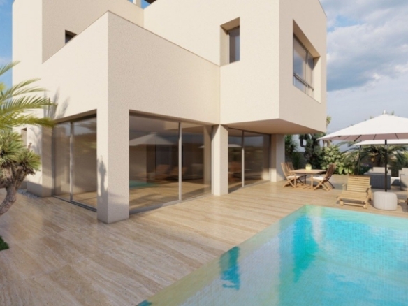 Villa de lujo obra nueva en venta Pilar de la Horadada