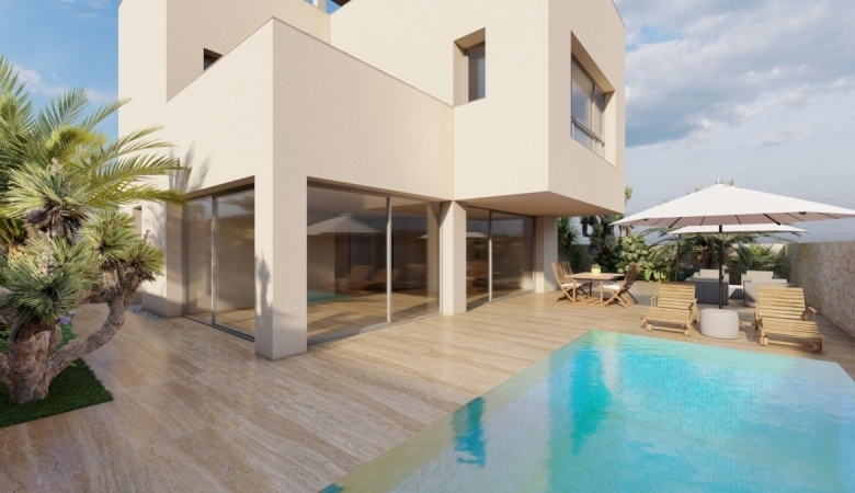 Villa de lujo obra nueva en venta Pilar de la Horadada