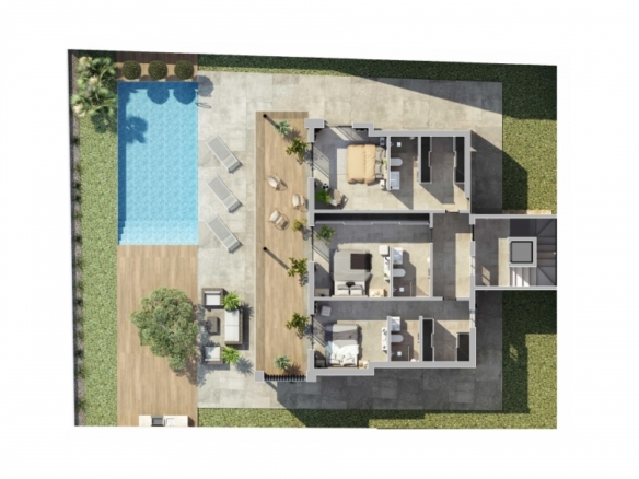 Villa obra nueva zona La Marquesa Ciudad Quesada