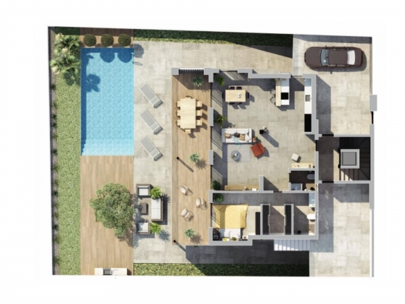 Villa obra nueva zona La Marquesa Ciudad Quesada