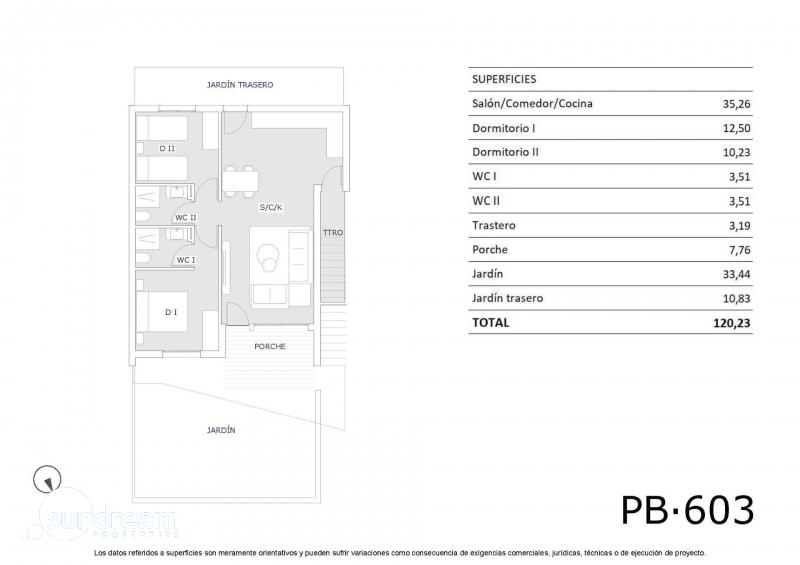 g_40726-9-10 Bungalow en venta planta baja San Miguel de Salinas
