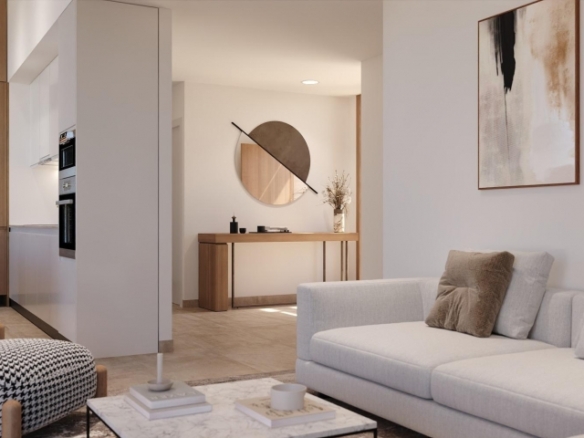 Chalet en una planta con solarium y piscina privada en Golf Resort, Murcia