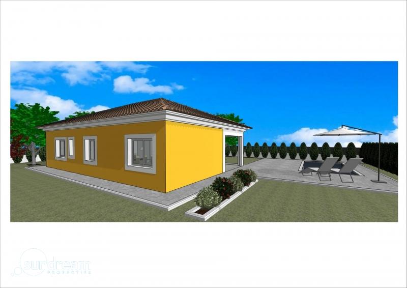 Villa en venta obra nueva con garaje y piscina en Pinós