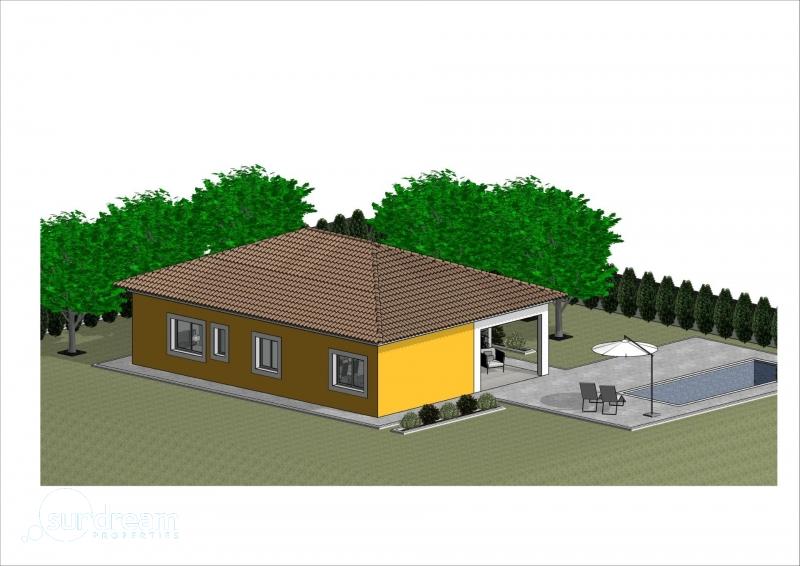 Villa en venta obra nueva con garaje y piscina en Pinós