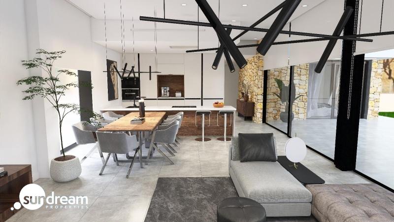 g_40771-11-3 Villa en venta obra nueva con garaje y piscina en Pinós